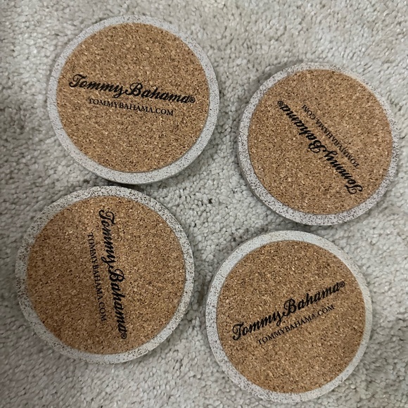 Tommy Bahama Holiday Sandstone Coasters - Picture 4 of 4